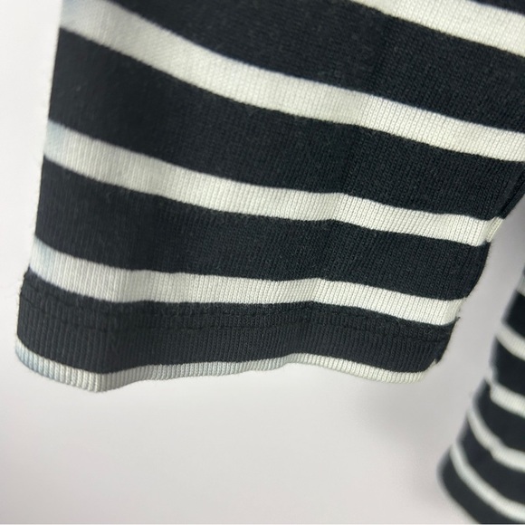 Rafaella Nautical Casual Cotton Long Sleeve Drawstring Neckline Top Medi… - Picture 10 of 14